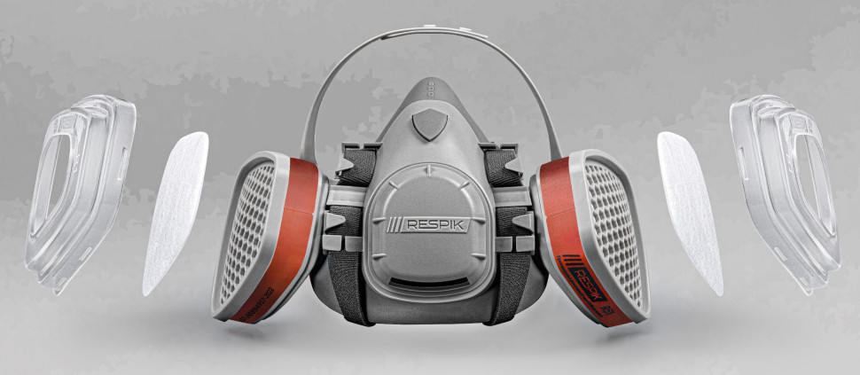 Комплект для защиты дыхания "RESPIK® M800" A1P2 R 