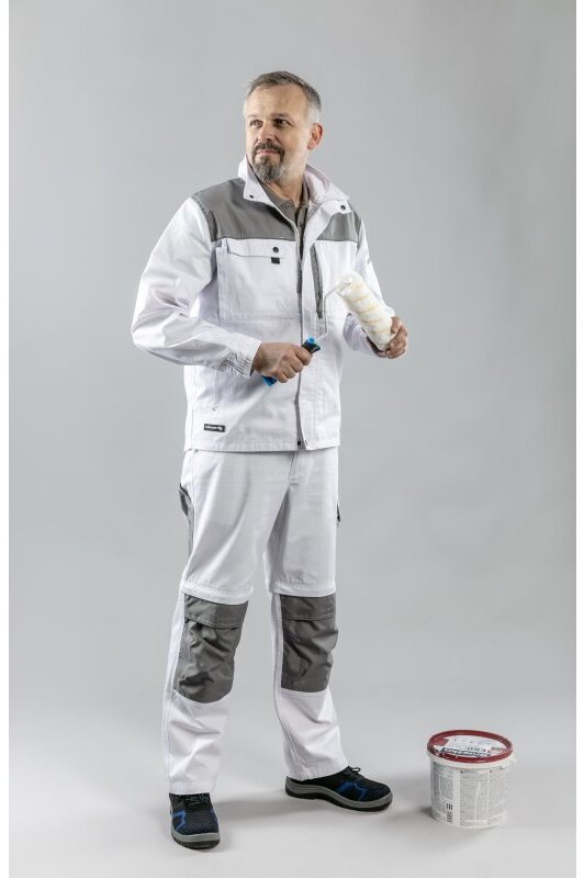 Костюм "SALM": куртка, п/комб.; белый