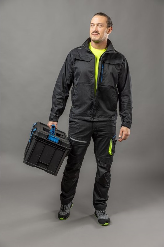 Костюм "REETZ": куртка, брюки; черный