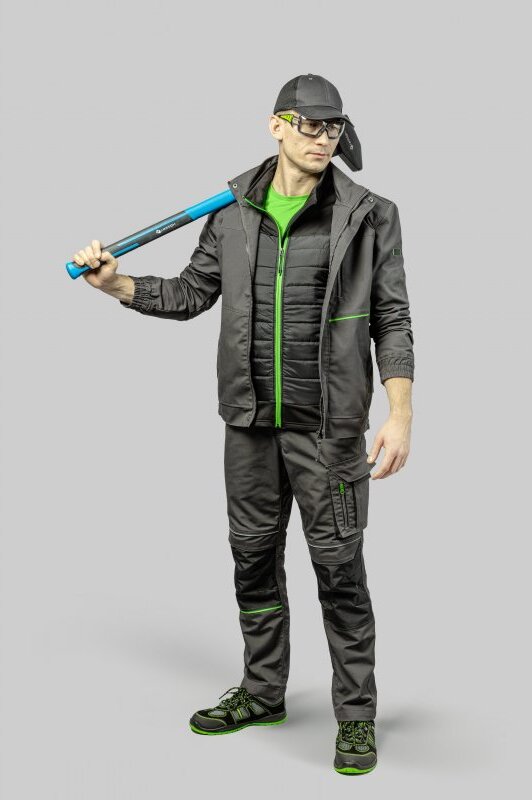 Костюм "LEMBERG": куртка, п/комб.; темно-серый