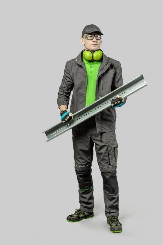 Костюм "LEMBERG": куртка, брюки; темно-серый