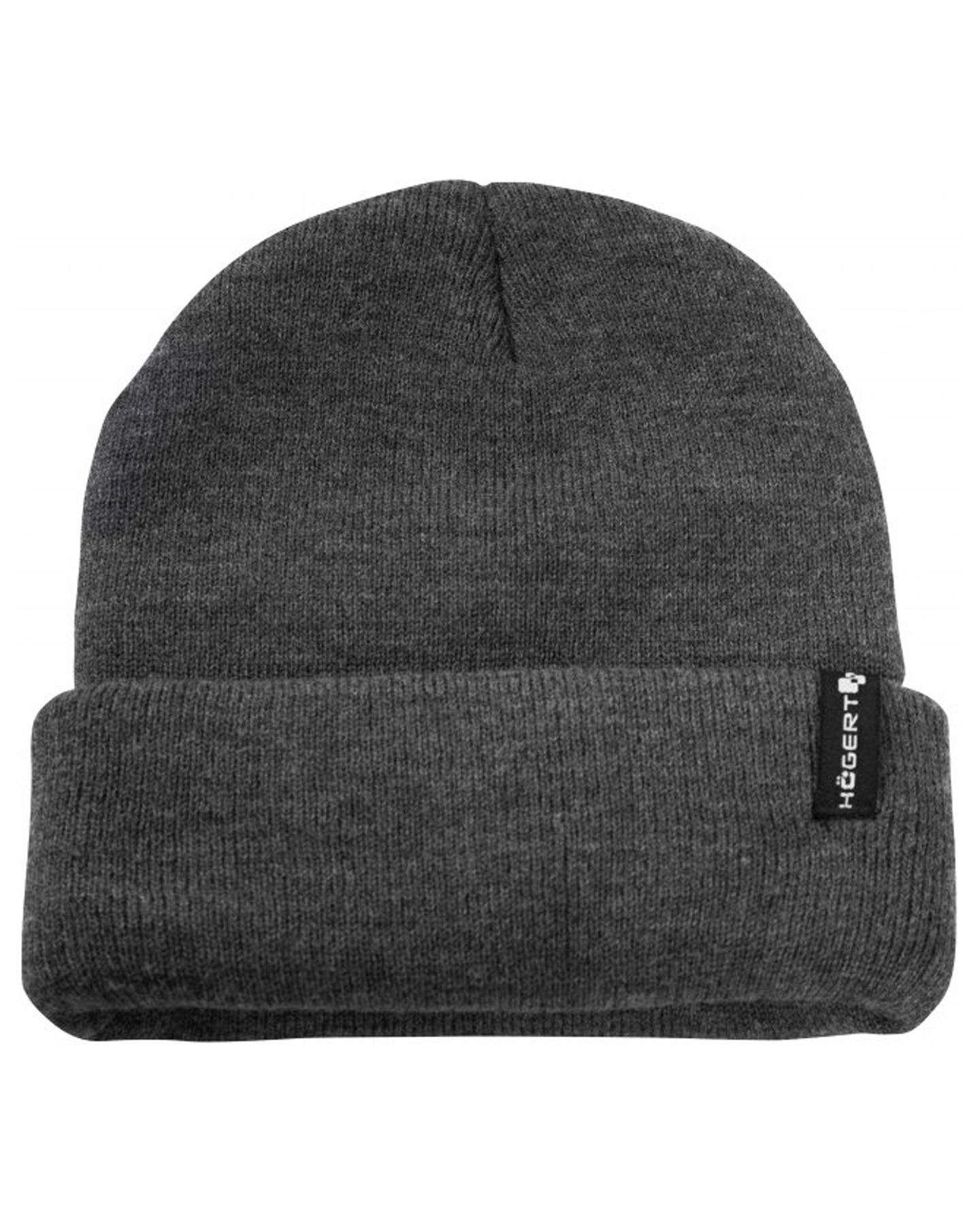 Шапка двойная "ЭГОН" темно-серая