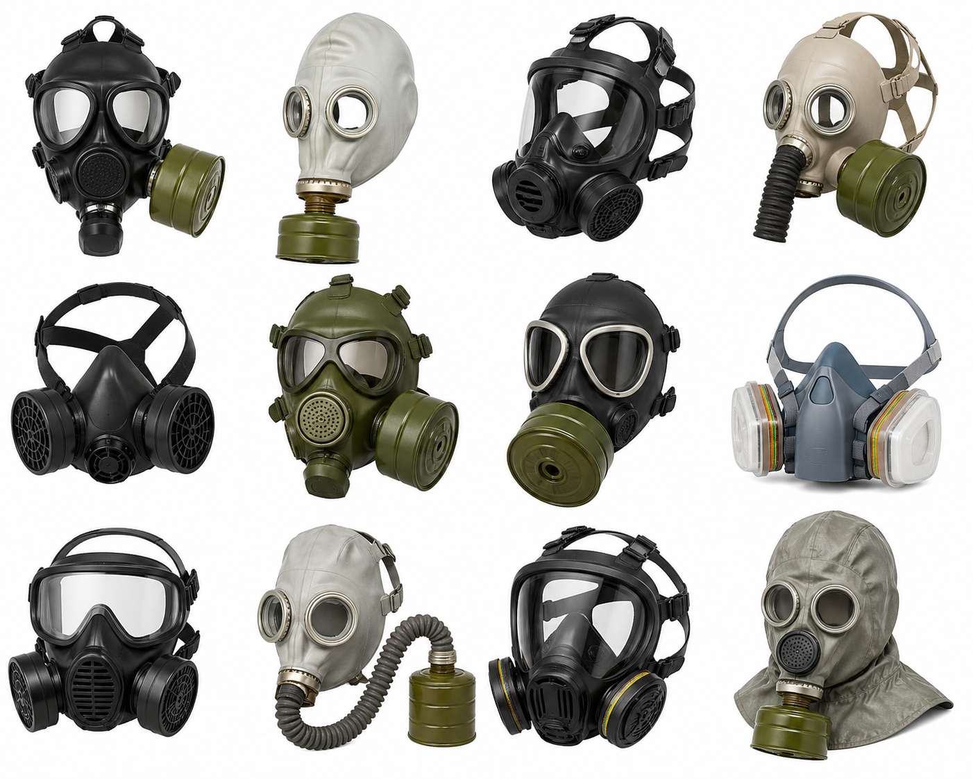 Виды противогазов: как выбрать