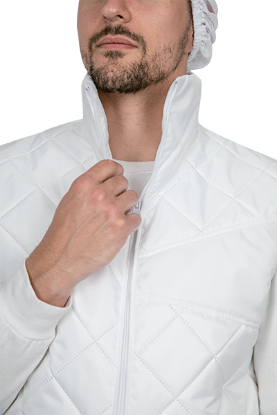 Жилет "АПРЕЛЬ" утепл. белый