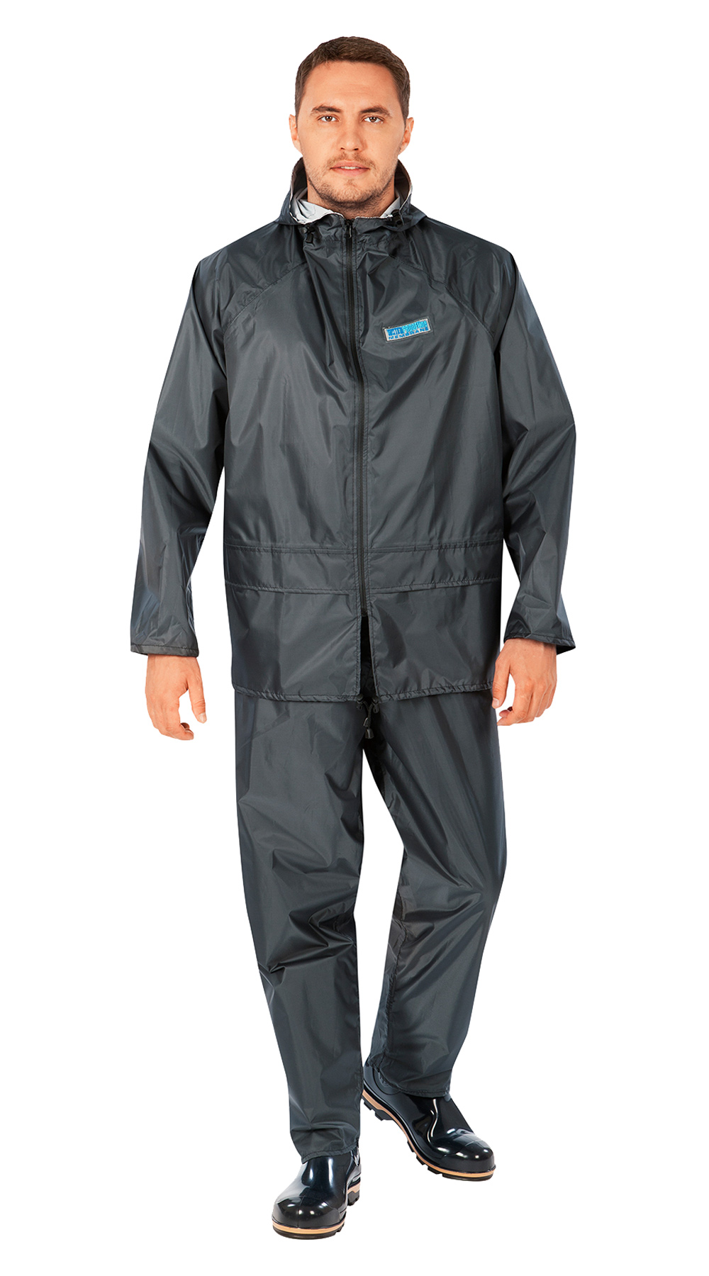 Костюм влагозащитный "MEMBRANE WPL": куртка, брюки; темно-серый