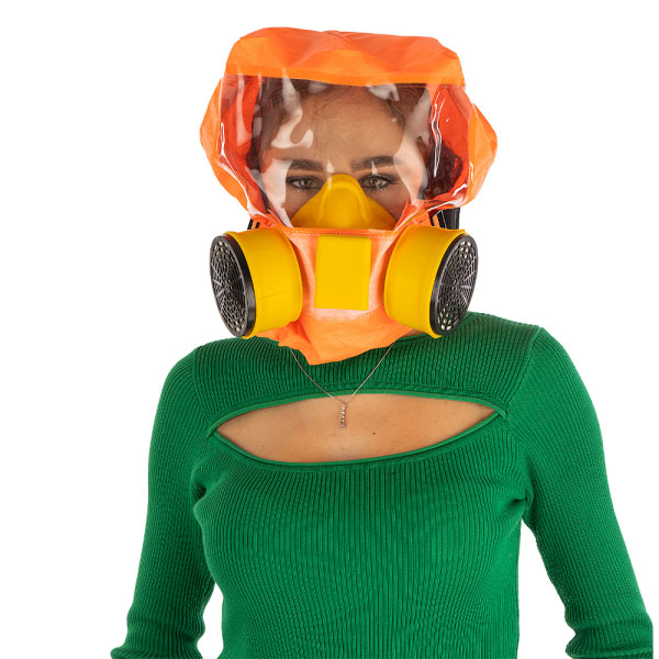 Самоспасатель ШАНС-Е с фильтрами ФСЭ-С полумаска 