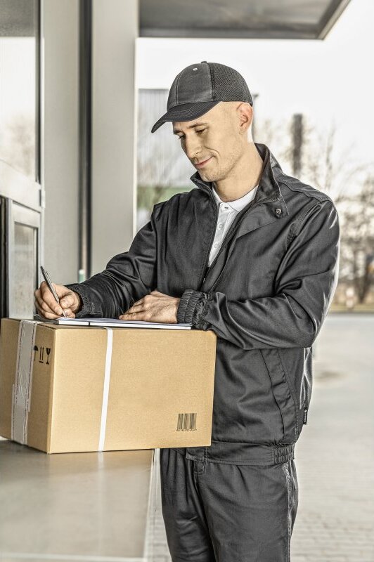 Костюм "FABIAN": куртка, брюки; темно-серый