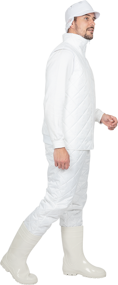 Жилет "АПРЕЛЬ" утепл. белый