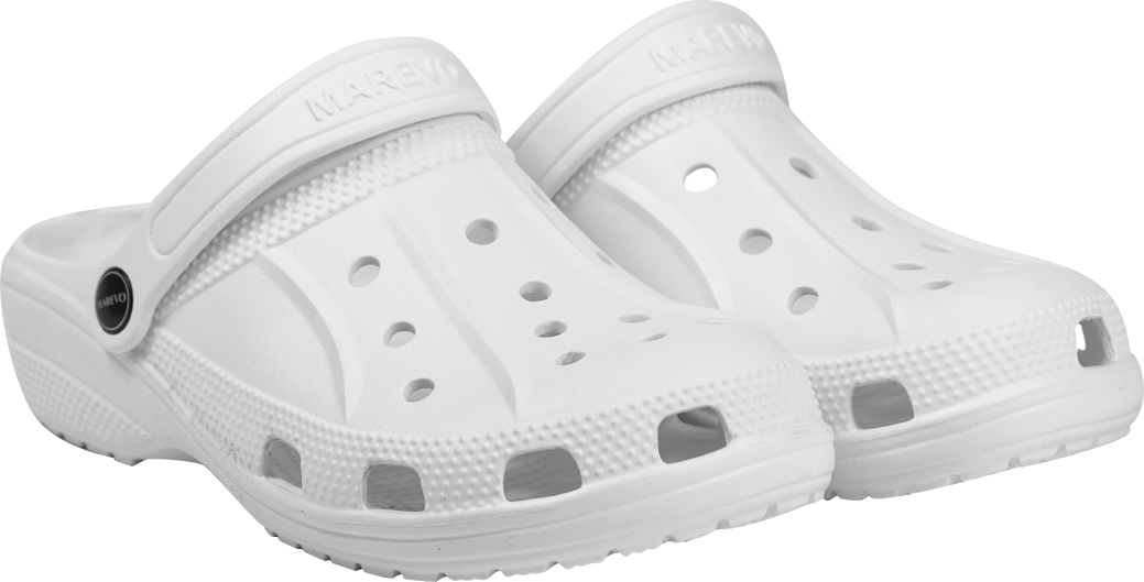 Сабо "ЭВА" с перфорацией белые