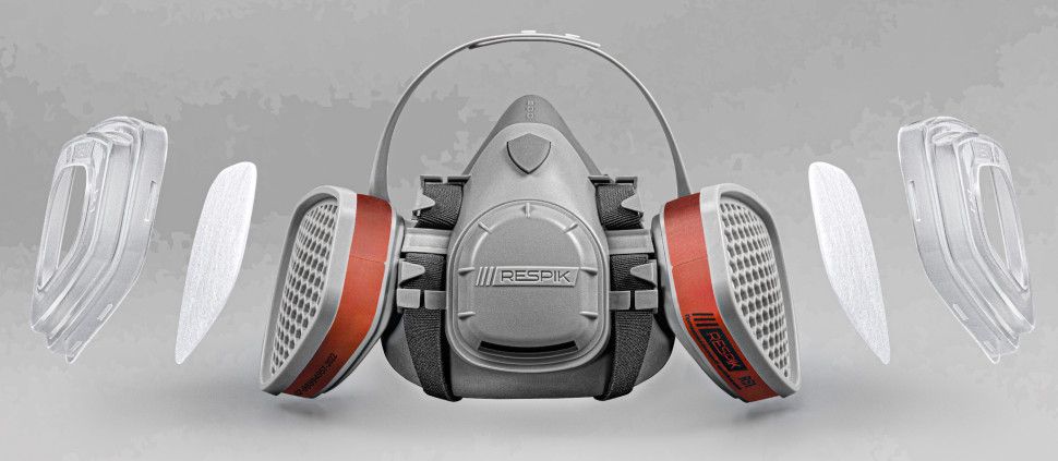 Комплект для защиты дыхания "RESPIK® M800" A1P2 R 