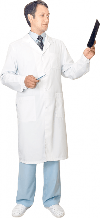 Халат "КЛАССИК" белый