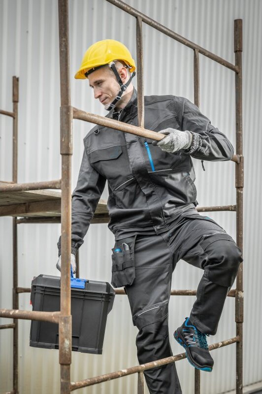 Костюм "WURNITZ": куртка, п/комб.; темно-серый