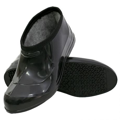 Галоши садовые утепленные черные
